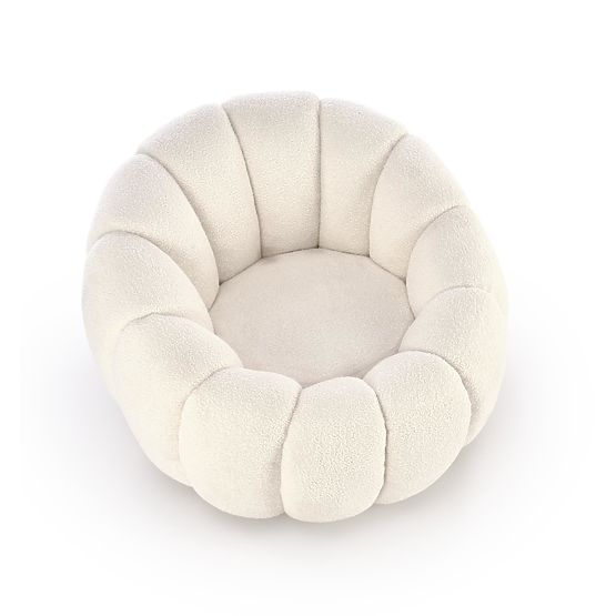 GASPAR Cream Relaxation Armchair (1p=1 piece)