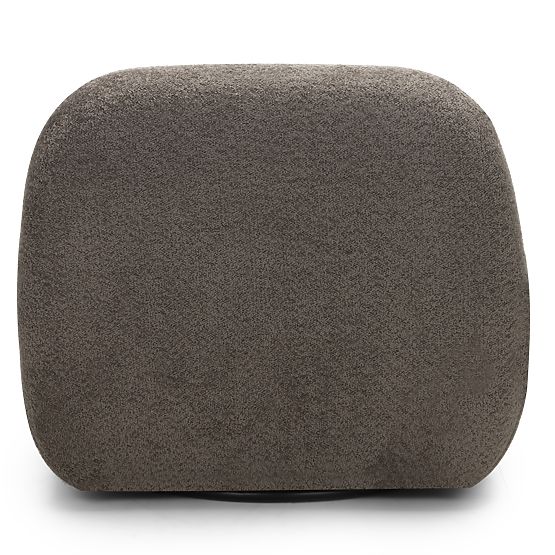 Giorgia Relaxation Chair with Swivel Base, Brown-Grey