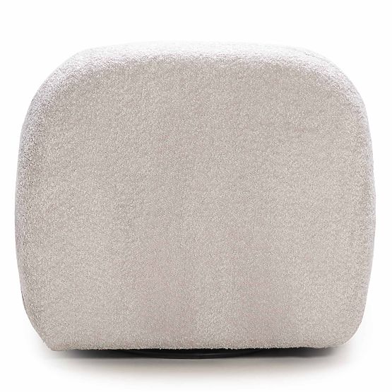 Giorgia Relaxation Chair with Swivel Base, Gray-Beige