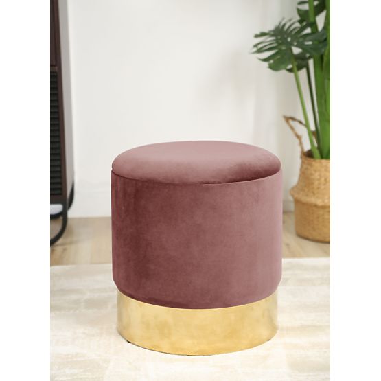 GOLDEN POWDER PINK POUF