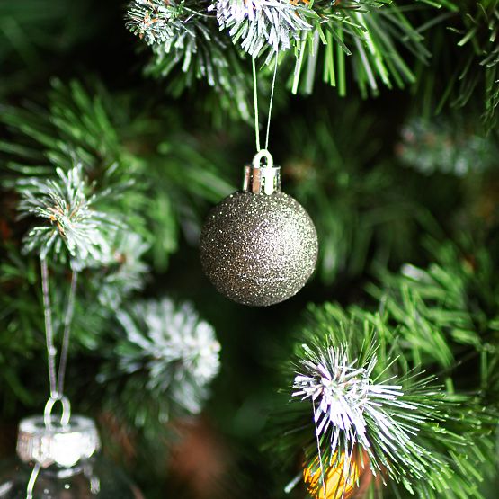 GREEN CHRISTMAS BALLS 34 PCS SYSD1688-027