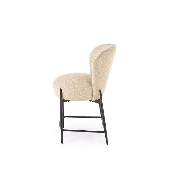 H126 Beige Bar Stool (1p=2 pcs)