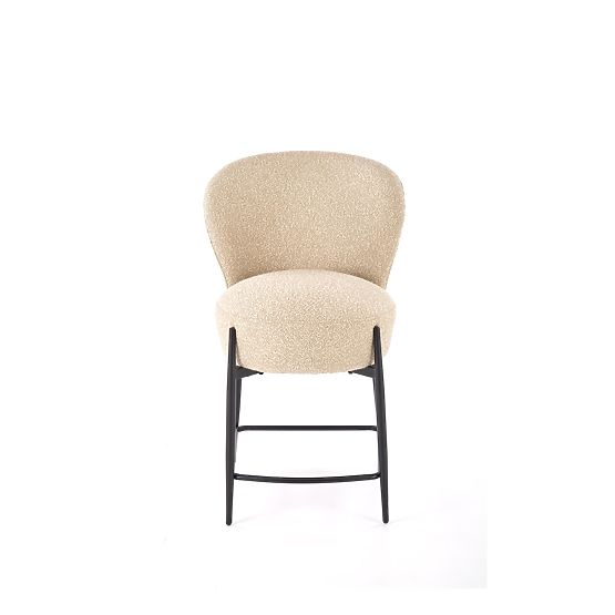 H126 Beige Bar Stool (1p=2 pcs)