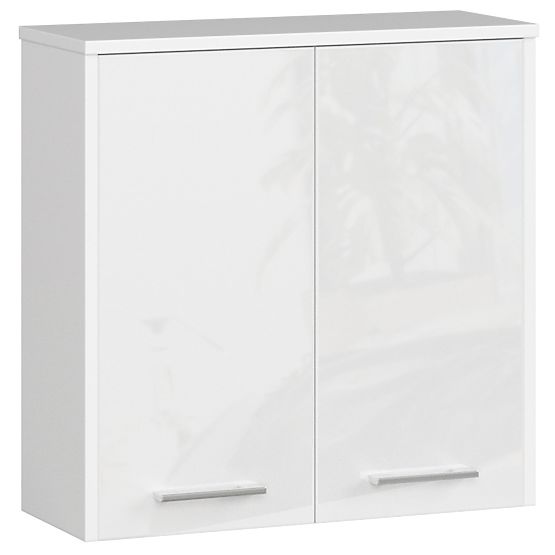 HANGING CABINET WIDTH 60 cm FIN 2D WHITE GLOSS