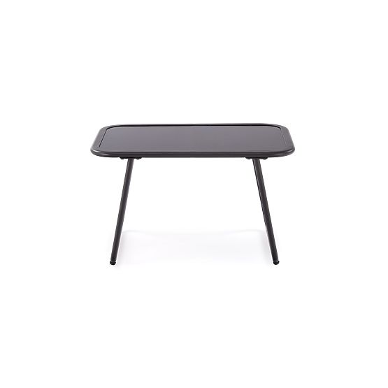 HUDSON, garden set (sofa, 2x armchair, table), gray / brown (1p=1set)