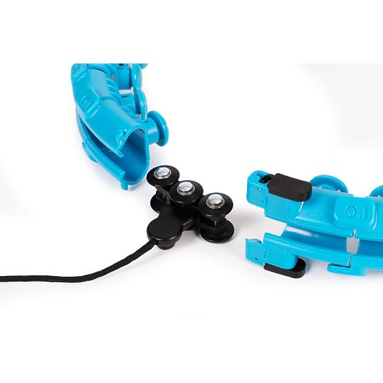 Hula Hoop with Massage Element and Additional Weight for Fitness Exercise