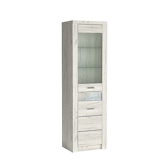 INDIANAPOLIS Display Cabinet I4 Kraft White