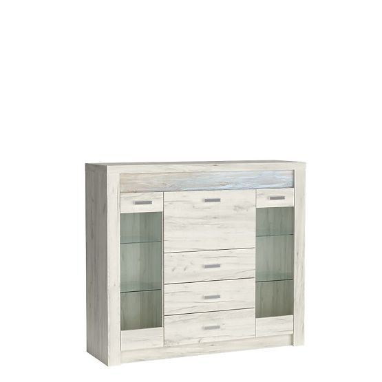 INDIANAPOLIS Display Cabinet I8 Kraft White