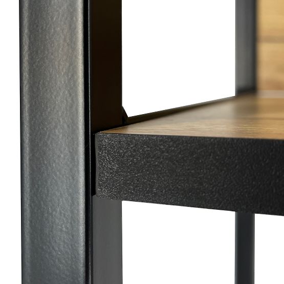 INDUSTRIAL SHELF 500 BLACK/OAK CRAFT
