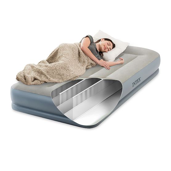 Inflatable Mattress 191x99 cm with Pump for One Person INTEX 64116ND
