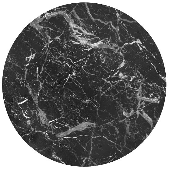 JAVA Set of 2 Benches, Black Marble / Black (1p=1pc)