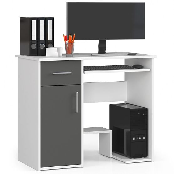 JAY PK WHITE / GRAY DESK