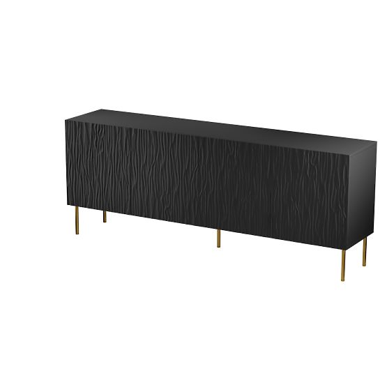 JUNGLE DRESSER 190 black matte/ black matte