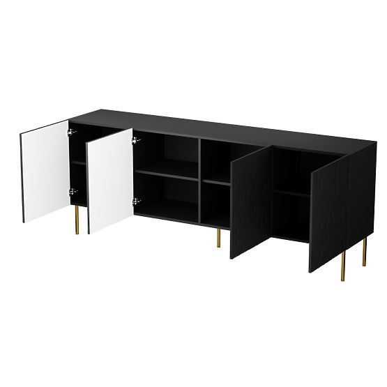 JUNGLE DRESSER 190 black matte/ black matte