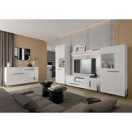 JUSTINE Shelf (P01) White