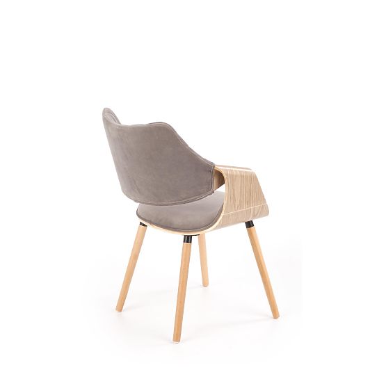 K396 Chair Light Oak / Gray (1p=1pc)