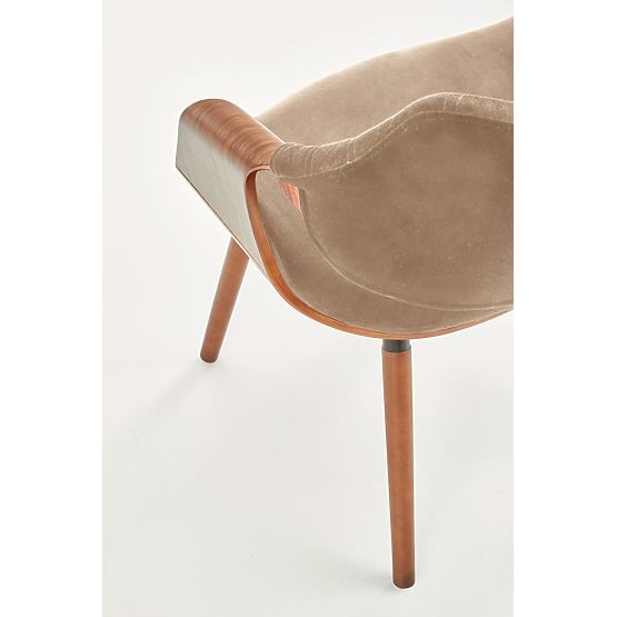 K396 Chair Walnut/Beige (1p=1pc)