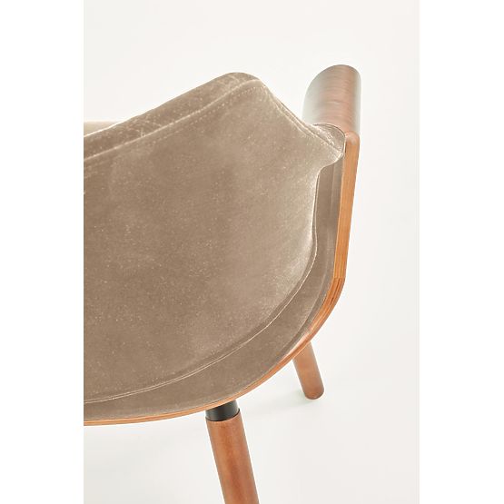 K396 Chair Walnut/Beige (1p=1pc)