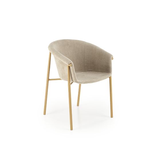 K489 Chair Beige (1p=2pcs)