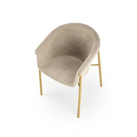 K489 Chair Beige (1p=2pcs)