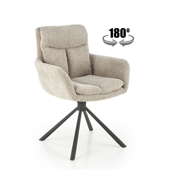 K495 Chair Beige (1p=2pcs)