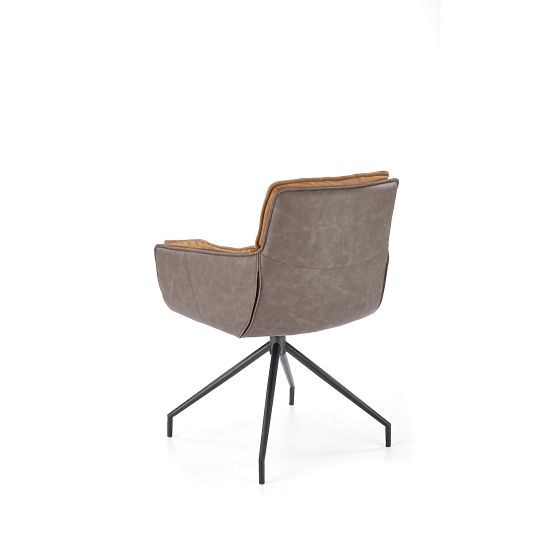K523 Chair Brown / Dark Brown (1p=2pcs)