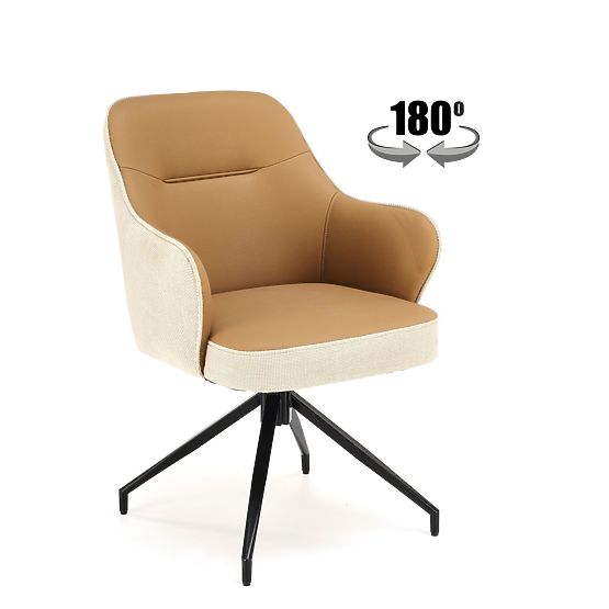 K527 Chair Brown/Beige (1p=2pcs)