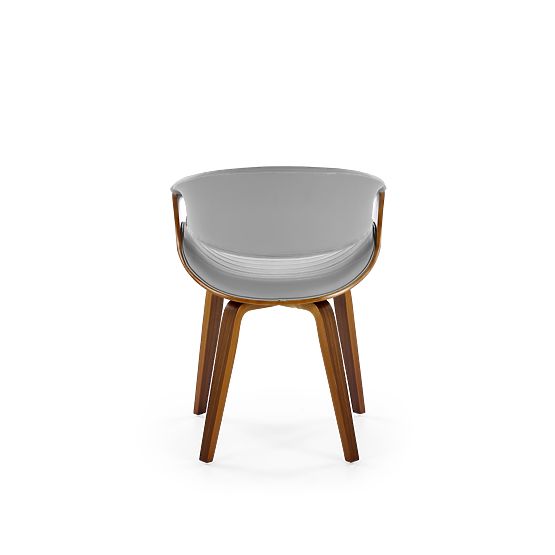 K544 Chair Grey / Walnut (1p=1pc)