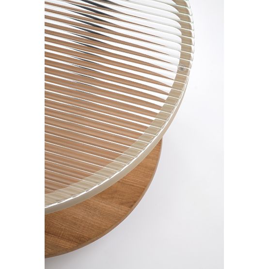 KAMALA coffee table, natural / black (1p=1pc)