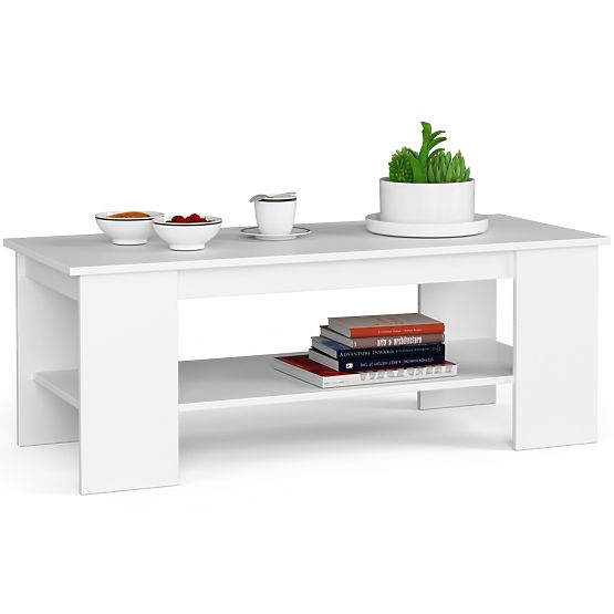 KAMI WHITE COFFEE TABLE