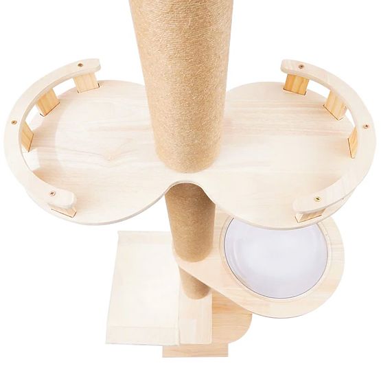 Large Cat Scratching Post Beige 255-265cm P70503