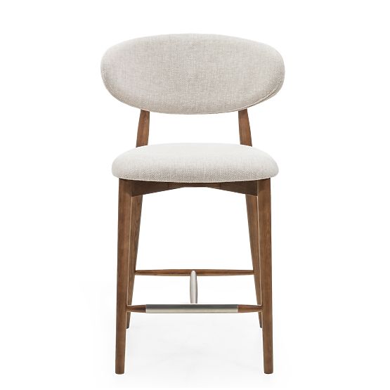Larnaca Bar Stool Beige/Brown