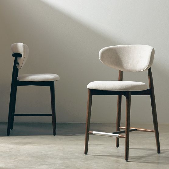 Larnaca Bar Stool Beige/Brown