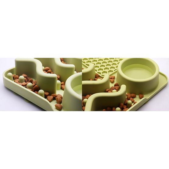 LICK MAT SLOW FEEDING GRAY