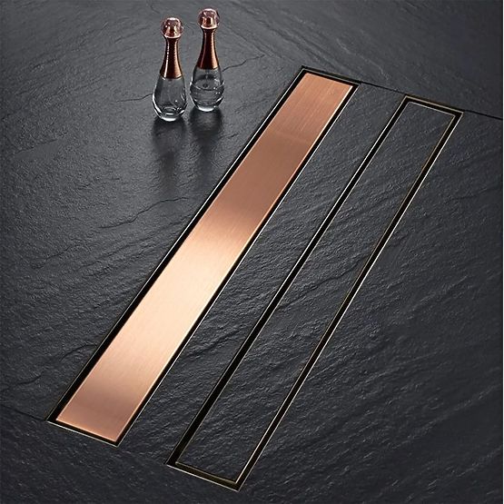 Linear Drain REA Neox for Brushed Copper 90