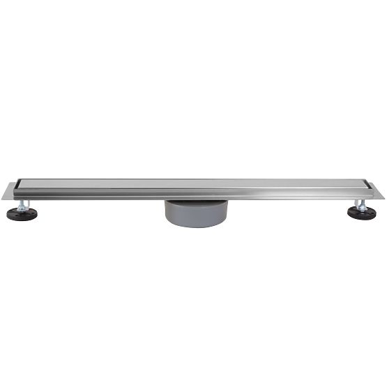 Linear Drain REA NEOX PRO Brushed Steel 50