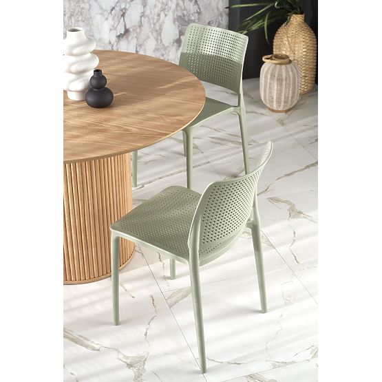 LOPEZ round table, natural oak (2p=1pc)