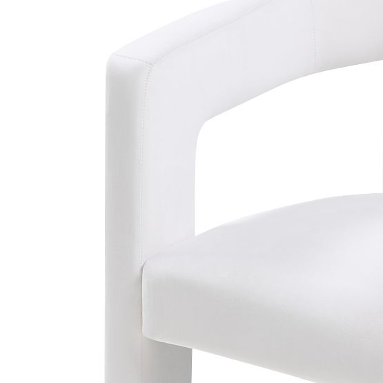 Lory Relaxation Chair, Velvet, Light Beige