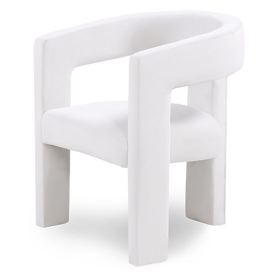 Lory Relaxation Chair, Velvet, Light Beige