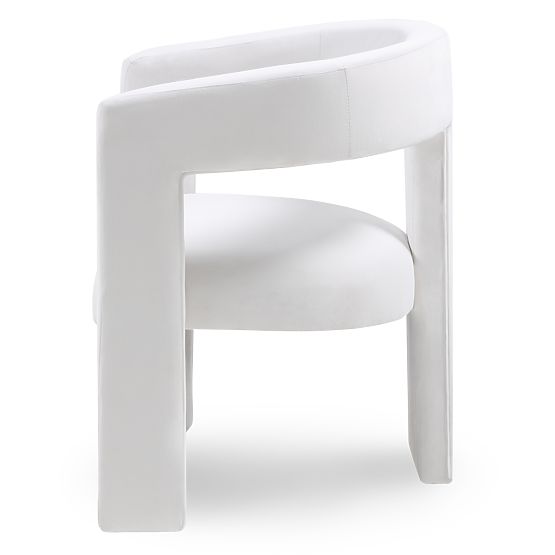 Lory Relaxation Chair, Velvet, Light Beige