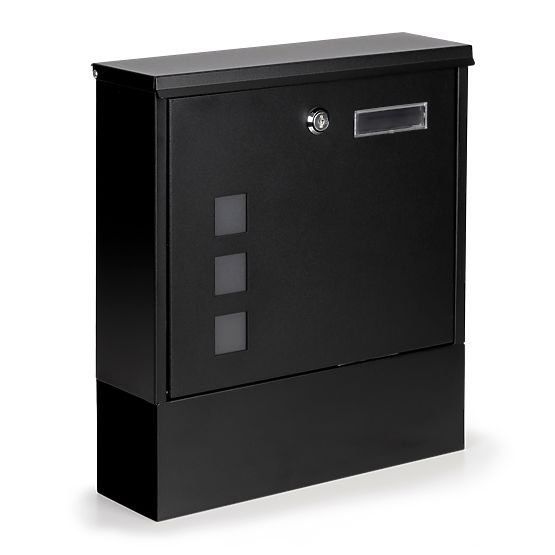 Mailbox for Letters and Flyers with Newspaper Holder