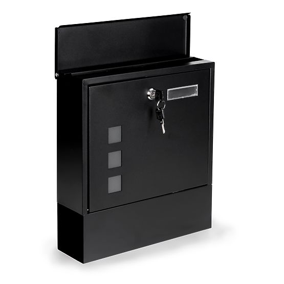 Mailbox for Letters and Flyers with Newspaper Holder