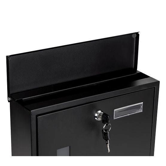 Mailbox for Letters and Flyers with Newspaper Holder