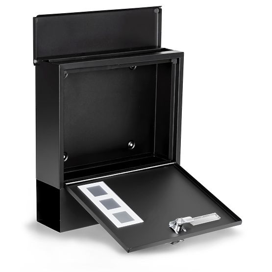 Mailbox for Letters and Flyers with Newspaper Holder