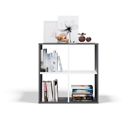 Malax 2x2 Shelf ANTHRACITE WHITE