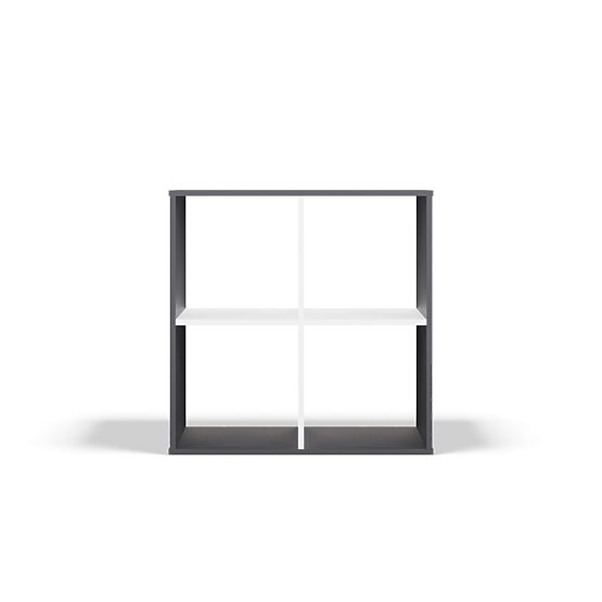 Malax 2x2 Shelf ANTHRACITE WHITE