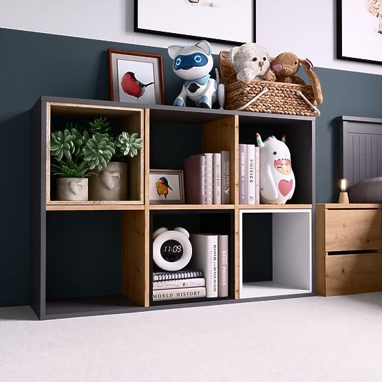 Malax 2X3 Anthracite Artisan Shelf