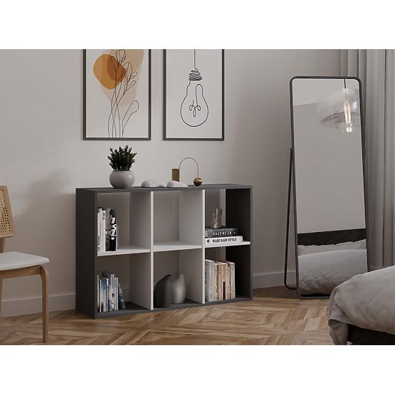 Malax 2X3 Shelf ANTHRACITE WHITE