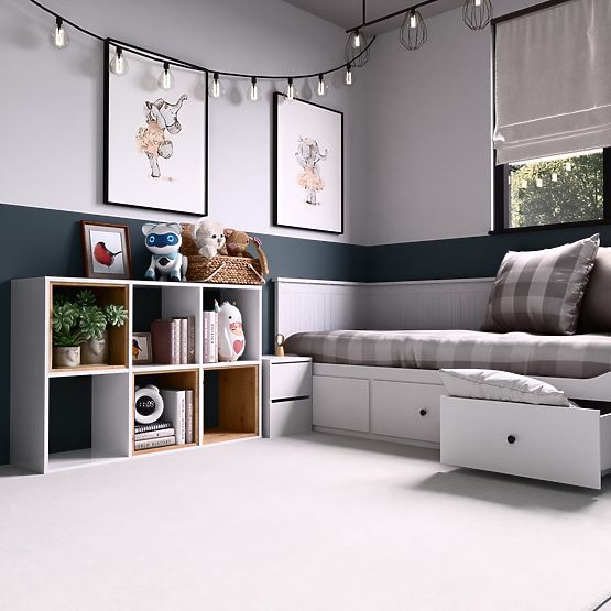 Malax 2X3 WHITE Shelf