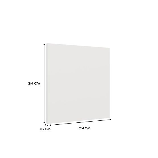 MALAX 3x3 H WHITE SHELF WITH 3 DOORS CHAMBER 110x110 CM TIP ON